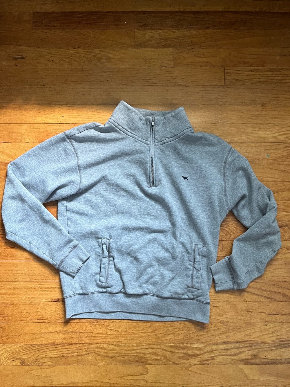 PINK quarterzip sweatshirt